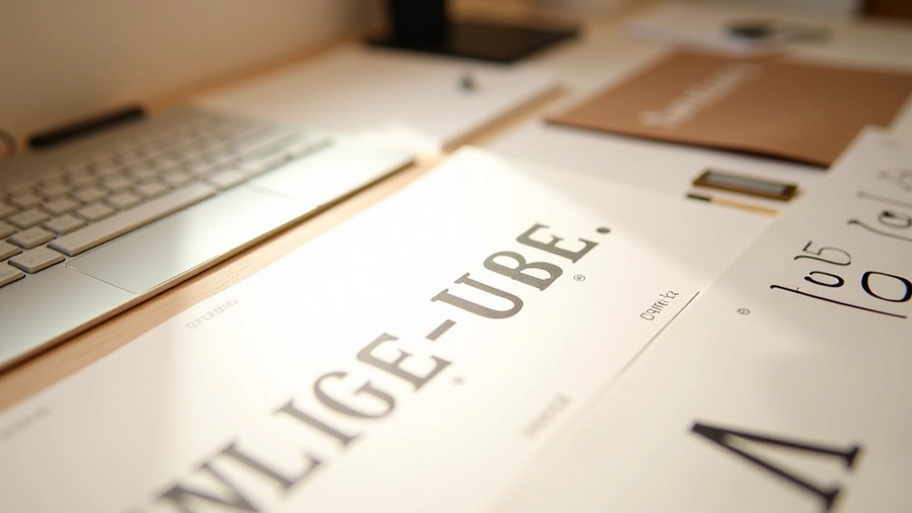 Typografisch systeem voor webshop