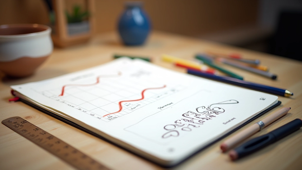 Typografische schaalladder met verschillende lettergroottes en gewichten