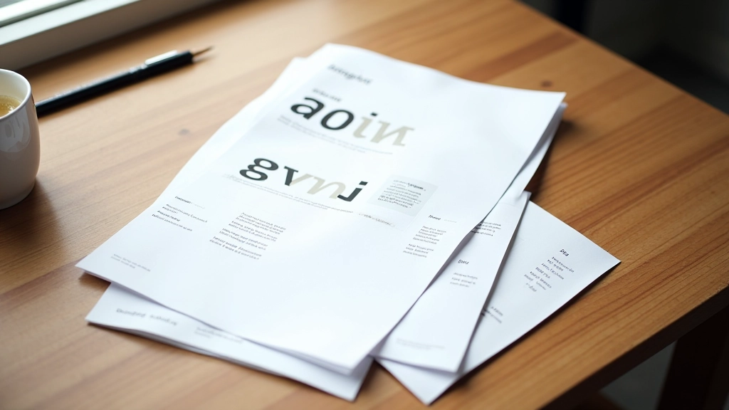 Stap-voor-stap gids voor lettertype selectie met visuele voorbeelden